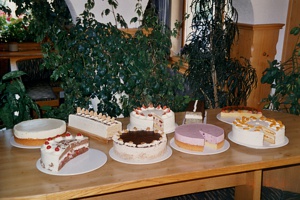 Torten im Café Perner, Rohrmoos